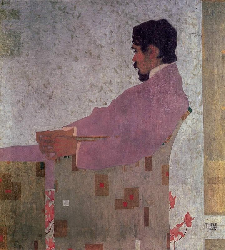 Egon Schiele Portrait of the Painter Anton Peschka